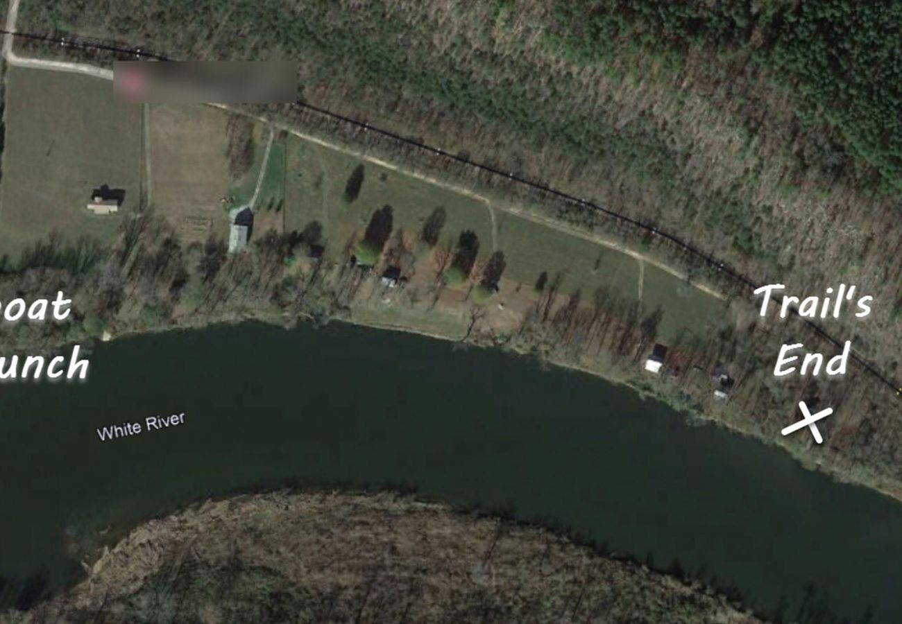 House in Calico Rock - Trail's End ~ Remote Privacy on the River-fiber internet