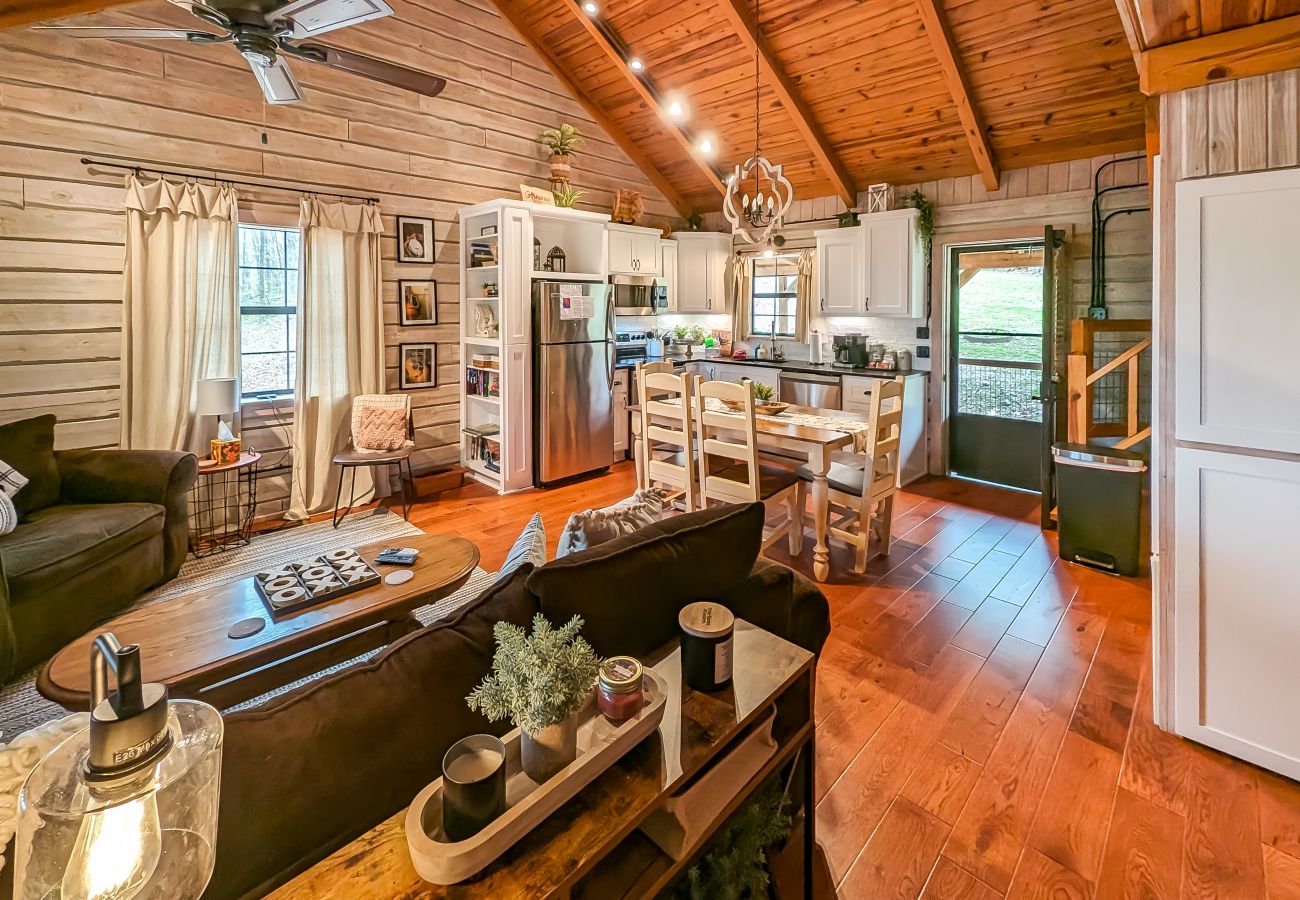 House in Mountain View - Lagniappe Cabin ~ total wooded privacy on 25 acres