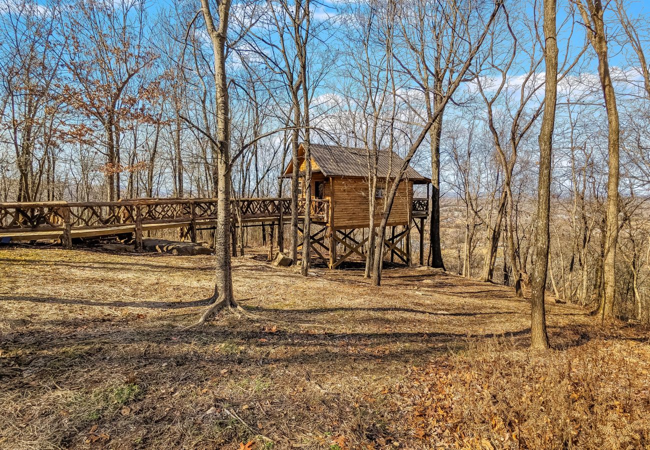 Cabin in Mountain View - Treehouse Thyme - total privacy in woods